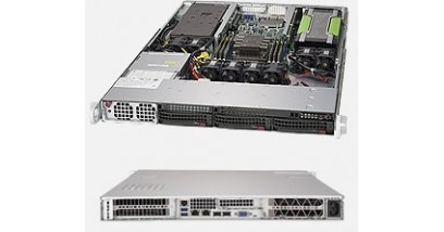 Серверная платформа Supermicro SYS-5019GP-TT 1U 1xLGA3647 up to 1.5TB DDR4-2933MHz RDIMM, 3 Hot-swap 3.5"" SAS/SATA HDD, RAID 0,1,5,10, 2x 10GBase-T 1400W