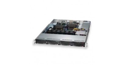 Серверная платформа Supermicro SYS-6018R-TDTP 1U 2xLGA2011 C612 chipset, 8 DIMMs, 4 x hot-swap 3.5"" SATA3 bays, 2 x 10Gb SFP+, IPMI, 600W