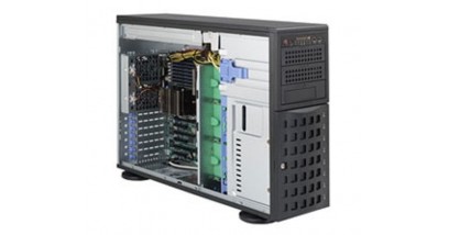 Серверная платформа Supermicro SYS-7049P-TR 4U/Tower 2xLGA3647 C621, 16xDDR4, 8x3.5"" bays, 2x1GbE, IPMI 2x1280W