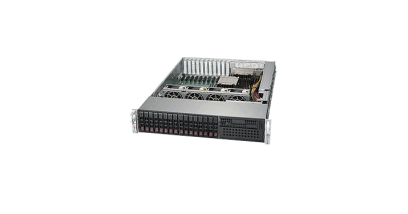 Серверная платформа Supermicro SYS-2028R-TXR 2U 2xLGA2011 iC612, 16xDDR4, 16x2.5""HDD, 2x1GbE, IPMI, 2x1000W