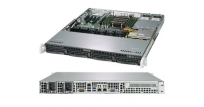 Серверная платформа Supermicro AS-1013S-MTR 1U Socket SP3 Dual AMD EPYC , 8xDDR4, 4x3.5"" HDD, 2xGbE, IPMI, 2x400W