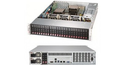 Серверная платформа Supermicro SSG-2029P-ACR24L 2U 2xLGA3647 Intel C624, Up to 2TB DDR4 RDIMM 2666Mhz, 3 Broadcom 3008 SAS3 AOC, 24 Hot-swap 2.5"" HDD, Dual 10GBase-T 2x1200W