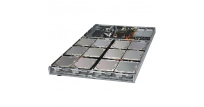 Серверная платформа Supermicro SSG-5018D8-AR12L 1U Xeon D-1537, 4xDDR4, 12x3.5""HDD, 2x10GbE 400W (Complete Only)