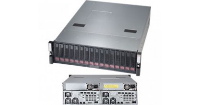 Серверная платформа Supermicro SSG-6038R-DE2CR16L 3U (2 Nodes) 2xLGA2011 Up to 1TB ECC 3DS LRDIMM, 16x 3.5"" Hot-swap SAS3/SATA, Dual 10GBase-T, LSI3008 2x920W (Complete Only)