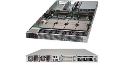 Серверная платформа Supermicro SYS-1028GQ-TXR 1U 2xLGA2011 (Up to 4x NVIDIA Tesla P100 SXM2) , 16x 288-pin DDR4 DIMM slots 2x2000W