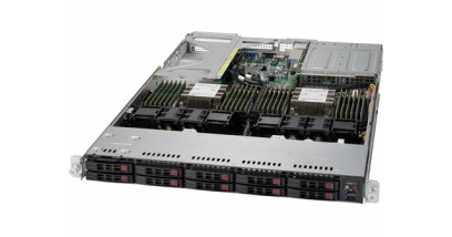 Серверная платформа Supermicro SYS-1029U-TR25M 1U 2xLGA3647 iC621, 24xDDR4, 10x2.5"" bays, 2x25GbE, 2x750W (Complete Only)