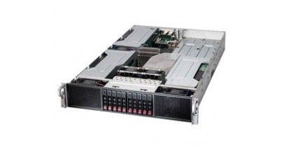Серверная платформа Supermicro SYS-2028GR-TRT 2U (Up to 4 NVIDIA GPU) 2xLGA2011 iC612, 16xDDR4, 10x2.5"" HDD, 2xGbE, IPMI, 2x2000W