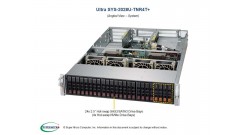 Серверная платформа Supermicro SYS-2028U-TN24R4T+ 2U (Up to 24x NVMe) 2xLGA2011 24xDDR4, 24x2.5"" NVMe, 4x10GbE, 2x1600W (Complete Only)