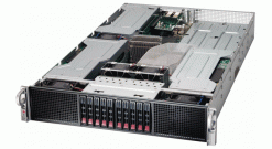 Серверная платформа Supermicro SYS-2029GP-TR 2U (Up to 6 GPU) 2xLGA3647 iC621, 16xDDR4, 8x2.5"" bays, SIOM, IPMI 2x2000W (Complete SIOM)