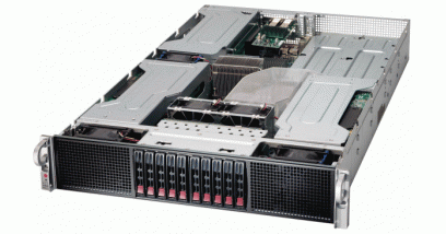 Серверная платформа Supermicro SYS-2029GP-TR 2U (Up to 6 GPU) 2xLGA3647 iC621, 16xDDR4, 8x2.5"" bays, SIOM, IPMI 2x2000W (Complete SIOM)