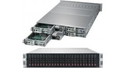 Серверная платформа Supermicro SYS-2029TP-HC0R 2U (4 Nodes) 2xLGA3647 Up to 2TB ECC 3DS LRDIMM, 6 Hot-swap 2.5"" SAS/SATA, Broadcom 3008 SAS3 controller, 2x2200W