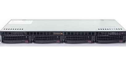 Серверная платформа Supermicro SYS-5019C-MR 1U LGA1151 iC246, 4xDDR4 ECC, 4x3.5"" bays, 2x1GbE, IPMI 2x400W
