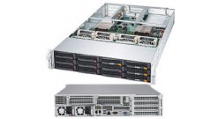 Серверная платформа Supermicro SYS-6028U-E1CNR4T  2U 2xLGA2011 24xDDR4, 12x3.5""HDD, 4xGbE, IPMI 2x1000W (Complete Only)