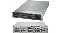 Серверная платформа Supermicro SYS-6029TP-HTR 2U (4-nodeы) 2xLGA3647, 16xDDR4, 3x3.5"" bays, SATA, SIOM, IPMI 2x2200W
