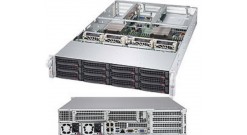 Серверная платформа Supermicro SYS-6029U-E1CRT 2U 2xLGA3647 C621, Up to 6TB DDR4 RDIMM, 12 Hot-swap 3.5"" HDD, 2x10GBase-T (Complete Only) 