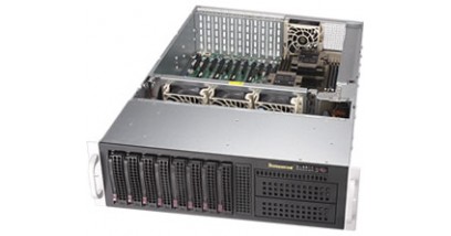 Серверная платформа Supermicro SYS-6039P-TXRT 3U 2xLGA3647 Up to 2TB RDIMM / 8 x Hot-swap 3.5"" drive / 2 x 10GBase-T LAN / IPMI 2.0 / SATA RAID 0,1,5,10 2 x 980W