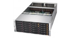 Серверная платформа Supermicro SYS-6049GP-TRT 4U 2xLGA3647, 24 DIMMs, 20 PCI-E 3.0 x16 support up to 20 single width GPU, 24 Hot-swap 3.5"" drive bays, 2x 10GBase-T LAN, 8 Hot-swap 92mm RPM cooling fans, 2x2000W
