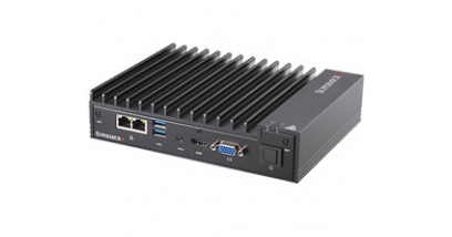 Серверная платформа Supermicro SYS-E100-9AP Mini-ITX Atom E3940 1xFull size Mini-PCIe, 1zM.2 2280 B-Key for SATA or PCIe SSD, ECC DDR3L SODIMM, Dual GbE Intel I210-AT, 4 COM 60W
