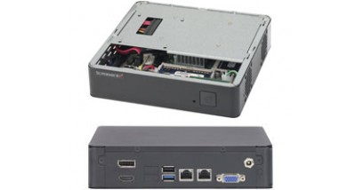 Серверная платформа Supermicro SYS-E200-8B Mini-ITX Celeron J1900, Up to 8GB 1333MHz DDR3 SO-DIMM, 1x 2.5"" internal HDD, 1x SATA DOM, 2x GbE, HDMI, DP, VGA, Mini-PCIe, 60W