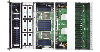 Серверная платформа TYAN B7119F77V14HR-2T-N 4U (2) LGA3647 Intel Xeon Scalable Processor , 8x GPU, 2.5" SATA hdd bays x 14; PCIe x16 slots x 9
