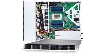 Серверная платформа TYAN B8026G62FE10HR 1U, (1) AMD Socket SP3 AMD EPYC, GT62F (1+1) 650W RPSU, 80+Platinum , (10) NVMe