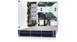 Серверная платформа TYAN B8026T70AV26HR-LE 2U (1) AMD Socket SP3 AMD EPYC 7000 Series, (24) 2.5"" +(2) 2.5""Hot-Swap bays (1+1) 770W RPSU, 80+Platinum 24 SATA + 2 OSbot 7mm slots inrear