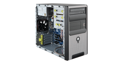 Серверная платформа Gigabyte W131-X30 Tower , Intel® Xeon® E3-1200 V6/V5, Socket1151, 4xUDIMM slots, DDR4 2400MHz, SATAx2, 2 x GbE LAN ports