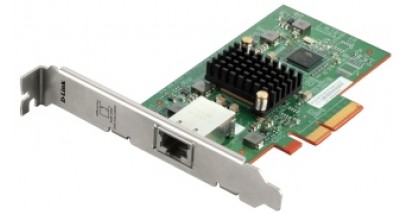 Сетевая карта D-Link DXE-810T [1x10/20 Гбит/сек, PCI-E]