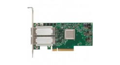 Сетевой адаптер Mellanox MCX414A-GCAT ConnectX-4 EN network interface card, 50GbE dual-port QSFP28, PCIe3.0 x8, tall bracket, ROHS R6