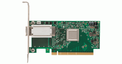 Сетевой адаптер Mellanox MCX455A-ECAT ConnectX-4 VPI adapter card, EDR IB (100Gb/s) and 100GbE, single-port QSFP28, PCIe3.0 x16, tall bracket, ROHS R6