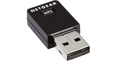 Сетевой адаптер Netgear (WNA3100M-100PES) 300Mbps. 802.11n. USB 2.0. маленький. черный