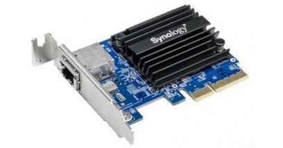 Сетевая карта Synology 10 Gigabit Single port RJ-45 PCIe 3.0 4x adapter(incl LP and FH bracket)