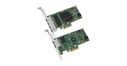 Сетевой адаптер Dell NIC Intel Ethernet i350 QP 1Gb Server Adapter, Low Profile - Kit