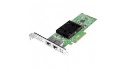 Сетевой адаптер Dell NIC Broadcom 57406 Dual Port 10GBase-T PCIe Full Height Adapter (TRXFW) (analog 540-BBGU)