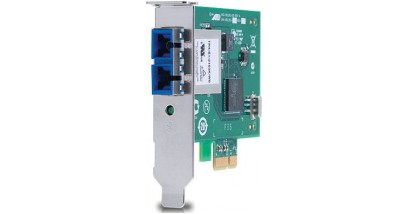 Сетевой адаптер Allied Telesis AT-2911LX/SC Single port Fiber Gigabit NIC for 32-bit PCIe x1 bus, SC, Ro