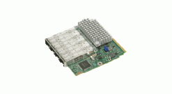 Сетевой адаптер Supermicro AOC-MTG-i4SM-O - Ethernet 10GbE CNA quad port (Intel X710), SIOM card, 4xSFP+