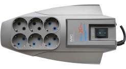 Сетевой фильтр Pilot X-Pro 6 евророзеток, Zero Start, биметал. предохр. микропроцессрор