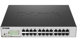 Коммутатор D-Link DGS-1100-24P/B2A, EasySmart с 24 портами 10/100/1000Base-T, 12..