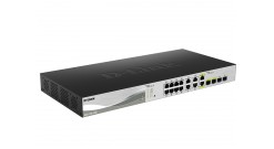 Коммутатор D-Link DXS-1100-16TC, EasySmart с 12 портами 10GBase-T, 2 портами 10G..