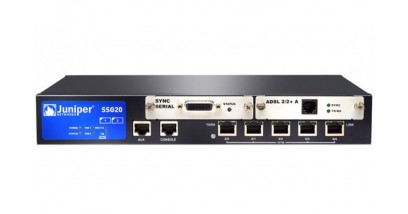 Шлюз безопасности Juniper SSG-20-SH Secure Services Gateway 20 with 2 port Mini-PIM slots, 256 MB memory