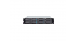 Система хранения Infortrend ESGS 1012S2CF-D GS 1000 Gen2 2U/12bay, cloud-integrated unified storage, supports NAS, block, object storage and cloud gateway, single upgradable subsystem including 1x12Gb SAS