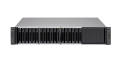 Система хранения Qnap SS-EC1879U-SAS-RP NAS, 18-tray for 2,5"" HDD SAS/SATA, ECC-ram, rackmount, 2xPSU. Intel Xeon E3-1245 v2 3,4 GHz. W/o rail kit RAIL-A03-57