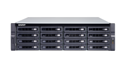 Система хранения Qnap TS-1673U-RP-8G NAS 16 HDD trays, 2x 10 GbE SFP+, 2 x M.2 slots SSD, rackmount, 2 PSU. 4-core AMD RX-421ND 2,1 GHz (up to 3,4 GHz ), 8 GB. W/o rail kit RAIL-A03-57