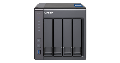 Система хранения Qnap TS-431X-2G Alpine AL-212 Dual-core 1.7GHz Drives/bays 4, 3x USB 3.0,SFP+,2xRJ45, 2 Гб DDR3