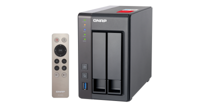 Система хранения Qnap TS-451+-8G 4 отсека для HDD, HDMI-порт. Intel Celeron J1900 2,0 ГГц, 8ГБ.
