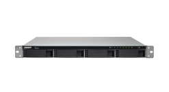 Система хранения Qnap TS-463XU-RP-4G NAS, 4-tray w/o HDD, rackmount, 2xPSU, Quad-сore AMD 2.0 GHz, 4GB DDR3L (1x4GB ) up to 16GB (2x8GB ),1x 10G LAN RJ45, 4x1GbE LAN, 2U Rackmount, 2x250W PSU. W/o rail kit RAIL-B02