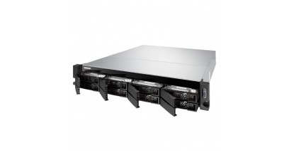 Система хранения Qnap TS-853BU-4G Сетевой RAID-накопитель, 8 отсеков для HDD, стоечное исполнение, 1 блок питания. Intel Celeron J3455 1,5 ГГц, 4 ГБ