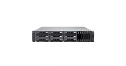 Система хранения Qnap TVS-1582TU-i5-16G NAS 9 tray 3,5"", 6 tray 2,5"", HDMI, 2x 10 GbE SFP+, 4 x ports Thunderbolt 3, rackmount, 2 PSU. 4-core Intel Core i5-7500 3,4 GHz, 16 GB DDR4. W/o rail kit RAIL-A03-57