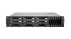 Система хранения Qnap TVS-1582TU-i7-32G NAS 9 tray 3,5"", 6 tray 2,5"", HDMI, 2x 10 GbE SFP+, 4 x ports Thunderbolt 3, rackmount, 2 PSU. 4-core Intel Core i7-7700 3,6 GHz, 32 GB DDR4. W/o rail kit RAIL-A03-57