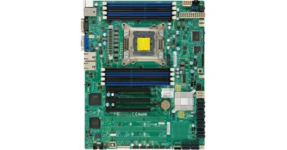 Системная плата Supermicro X9SRI-F-B; Single Socket R (s2011); ATX, 8 DIMM slots (256 GB DDR3),